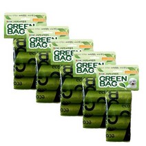 쏘아베 그린백 애견 배변봉투 리필 300매(15매X20개입), 그린, 2개