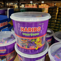HARIBO 하리보 해피 그레이프 1 000g 3가지 포도맛 젤리