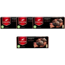 코트도르 미그노네트 다크 240gr 24개 Côte dOr Mignonnettes Negro Puro, 4팩