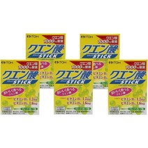 이토 개별포장 간편한 먹는 식용 무수 구연산 스틱 5개 사면 1개 증정, 6개, 120g