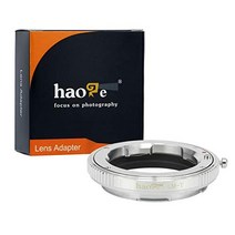 Haoge 매뉴얼 렌즈 마운트 어댑터 Leica Leica M LM Zeiss 칼 Zeis ZM Voigtlander, 1