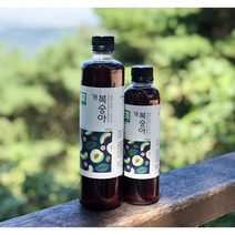 김순식 무농약 개복숭아로 만든 5년 천연발효 개복숭아 청 원액 복숭아즙 효소 발효액 액기스 500ml, 개복숭아액기스300ml