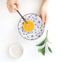 마미에 키노메 볼접시 16cm 일본 그릇 식기 접시