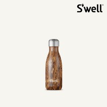 스웰 보온/보냉 스테인리스 250ml 텀블러, 티크우드