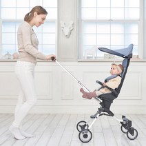 3살 아기 T바 양대면 휴대용 유모차 파랑 아기유모카 간편유모차 추천템 육아용품 유모카