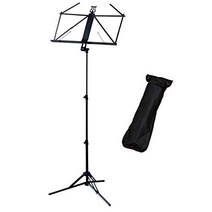 키쿠타니 보면대 접이식 알루미늄제 접을 때 전체 길이 42cm KMS-6 블랙