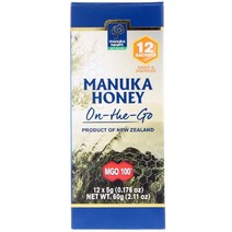마누카헬스 마누카 꿀 온 더 고 5g Manuka Health Manuka Honey On The Go MGO 100