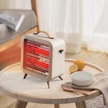 단미 전기히터 발 난로 온풍기 캠핑 난방기 사각형 IHT01, 핑크