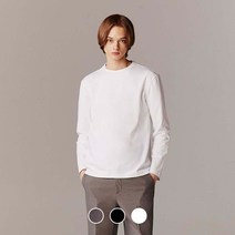 [컨셉원]10023101 라이크라 폰테 크루넥 긴팔티셔츠 023101