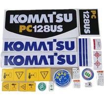 Komatsu 30/40/55/75/128/228/338-2 MR US UU 전체 차량 표준 부품 패키지 용 굴삭기 스티커, 03 PC50MR