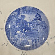 (엔틱빈티지) 스웨덴 구스타브스베리 1975년 크리스마스 기념접시