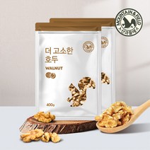 산과들에 22년산 견과류 호두 400g 2봉, 2개