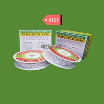 폴리테크씰 25mm X 4.5M 테프론씰 국산 PTFE 조인트실란트 탑씰 TOP SEAL, 5MM x 3.0T x 20M
