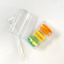 아이팩 투명 마카롱 3구 케이스, 30개