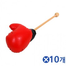 권투장갑 두드림안마기(블랙) 셀프등마사지 10개, 검정