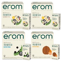 이롬 검은콩과17곡 32팩+검은콩 고칼슘 16팩+호두아몬드16팩황성주 국산콩 두유, 64개, 190ml