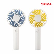 시그마 1+1 휴대용 선풍기/핸디선풍기, 블루+블루, 없음/없음/없음