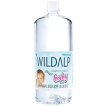 waterlime 와일드알프 베이비워터 먹는샘물 지하암반수 1L 6개입, 1set