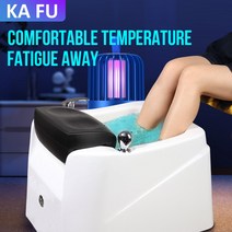 버블 족욕기 각탕기 뷰티 살롱용 발 목욕 욕조 아크릴 마사지 서핑 조명 물 테라피 분지 페디큐어 볼 스파 기계, 4.EU 플러그 - 110 볼트