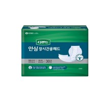 디펜드 남녀공용 안심 장시간용 패드 속기저귀 성인기저귀, 6팩, 30개입