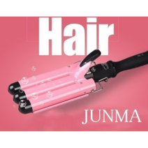 JUNA 물결고데기 판고데기 미니고데기 웨이브 고데기, 2단 온도, 22MM