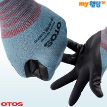 오토스 작업장갑 NBR 코팅 반코팅장갑 GS-100 안전 작업용 다목적 정비 원예 가든 조경 물류 택배 배달, ①Small(1조)