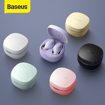 베이스어스 WM01 블루투스 이어폰 블루투스 5.0 버즈ST 무선이어폰, 블랙