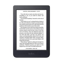 Kobo Nia | eReader 6인치 Glare Free 터치스크린 조절가능한 Brightness Thin 라이트 eBooks WiFi 8GB of 스토리지 Carta E In