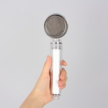 배스룸 듀얼필터 초미세 샤워기 녹물제거 항균 샤워헤드 아기 반려견 샤워기, 본체+기본필터