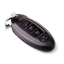 Cadtealir 캐드테일러 칼프스킨 정품 가죽 2000-2018 인피니티 g35 qx56 fx35 q50 g37 mx60 i35 qx80 q60 qx30 키포브 커버케이스 홀더