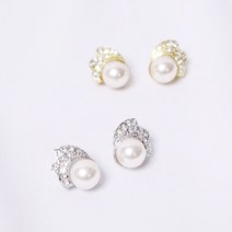 [귀걸이모음] 셀프웨딩 한복 혼주 이어링 브라이덜샤워 파티 피로연 애교예물 돌잔치 귀찌 악세사리 신부 본식 스냅 촬영