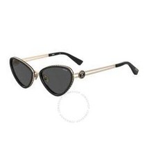 Moschino 모스키노 Grey 그레이 Cat Eye 캣아이 Ladies 여성 Sunglasses 선글라스 MOS095/S 0807/IR 57