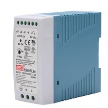유의점 MDR-60 24V 60W 레일 식 전원 AC-DC 드라이버 정전압 전원 110V 220V, 보여진 바와 같이, 하나