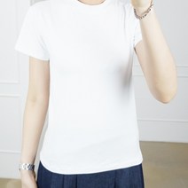 레이어드 여성 반팔 슬림핏 무지 기본 티셔츠 S-3XL 폴라 옷 가을 간절기룩 옷코디 목