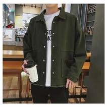 남성트러커자켓 2컬러 1P 데일리 남자 박시핏 봄자켓 259893