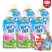 [신세계TV쇼핑]헨켈 NEW 버넬 100일2L x6개+퍼실300ml+버넬45ml x3개, 옵션03/아몬드블로섬 상세페이지참조, 옵션03/아몬드블로섬 상세페이지참조
