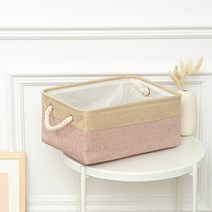 햄퍼 빨래함 빨래통 접이식 리넨 보관 바구니 직사각형 세탁 손잡이와 잡화 완구 의류 보관 빨 수있는 박스, 11 11