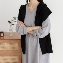 [모드제니] 베리 후디 망토 니트 4컬러 (9058633)