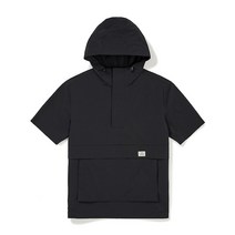 [국내매장판]스노우피크아노락 바람막이 루트 후디 반팔 Dark Charcoal 다크 차콜 S23MURAN65DC