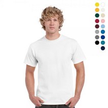 (GILDAN) 남녀공용 USA핏 무지 반팔티 (17color)