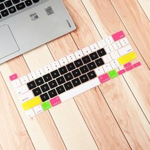 키보드 스킨 루프 포인트 키캡 커버 키스킨 macbook pro 13 인치 m1 22, 캔디블랙