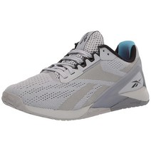 Reebok 남성용 나노 X1 크로스 트레이너 퓨어 그레이/래디언트 아쿠아 9.5 US 회색. 104751