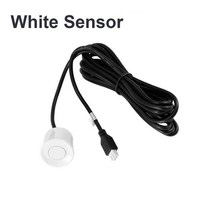 후방카메라 사각지대경고 센서 과속 Eunavi-차량용 주차 센서 22mm 블랙/레드/블루/실버/골드/화이트/그, 02 300 white