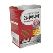 인사매니아 프로폴리스 칼슘 비타민c (1430mg x 60정), 1개