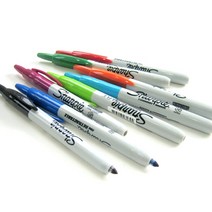 동아측기 [샤피] 버튼식 유성 사인펜, Berry