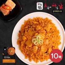 [오빠닭] 닭가슴살 김치곤약볶음밥 250g 10팩, 김치곤약볶음밥 10팩