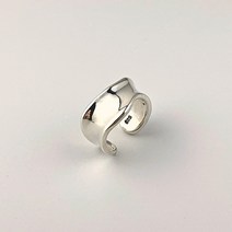 르제이실버 925 멜팅 이어커프 은귀걸이