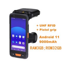 rfid nfc 복사기 태그 리더기 스티커 도어락 휴대용 카드 안드로이드 PDA 바코드 스캐너 휴대용 RFID 리더, 04 UHF_04 EU