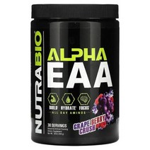 Nutrabio Labs Alpha EAA 그레이프 베리 크러시 444g(0.98lb), 0.98 파운드, 1.5L