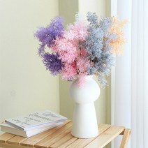 바보사랑 스모크 부쉬 뮬리 조화 (5colors).꾸미까, 퍼플